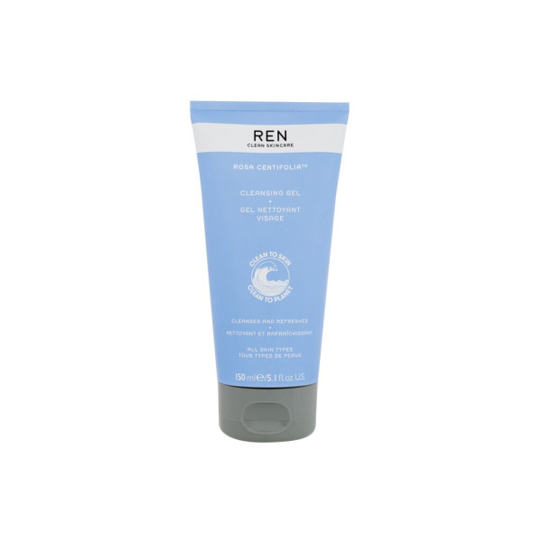 REN Clean Skincare Rosa Centifolia Cleansing Gel gēls sejas tīrīšanas līdzeklis, 150 ml