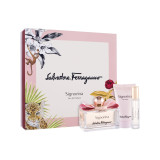 Salvatore Ferragamo Signorina komplekts sievietēm (EDP, 100 ml + ķermeņa losjons, 50 ml + EDP, 10 ml)