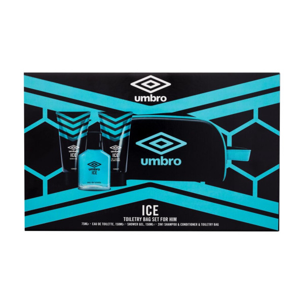 UMBRO Ice EDT tualetes ūdens komplekts vīriešiem, 75 ml