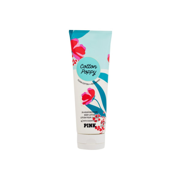 Victoria's Secret Pink Cotton Poppy Body Lotion ķermeņa losjons, 236 ml