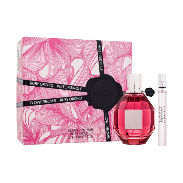 Viktor & Rolf Flowerbomb Ruby Orchid komplekts sievietēm (EDP, 100 ml + EDP, 10 ml)