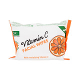 Xpel Vitamin C Cleansing Wipes mitrās salvetes ar C vitamīnu, 25 gab.