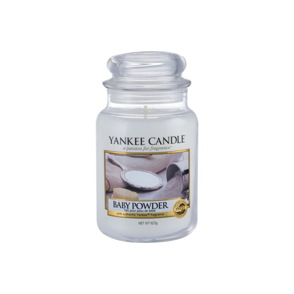 Yankee Candle Baby Powder Aromātiskā svece, 623 g