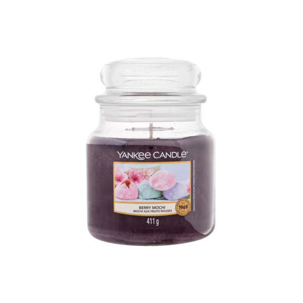 Yankee Candle Berry Mochi aromātiskā svece unisex, 411 g