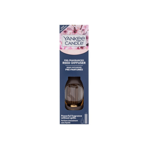 Yankee Candle Cherry Blossom iepriekš aromatizēts niedru difuzors mājas aromāts ar kociņiem