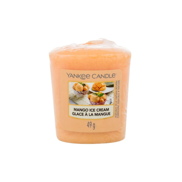 Yankee Candle Mango saldējuma aromātiskā svece, 49 g