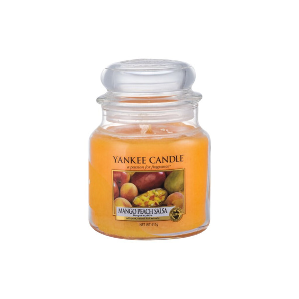 Yankee Candle Mango Peach Salsa aromātiskā svece, 411 g