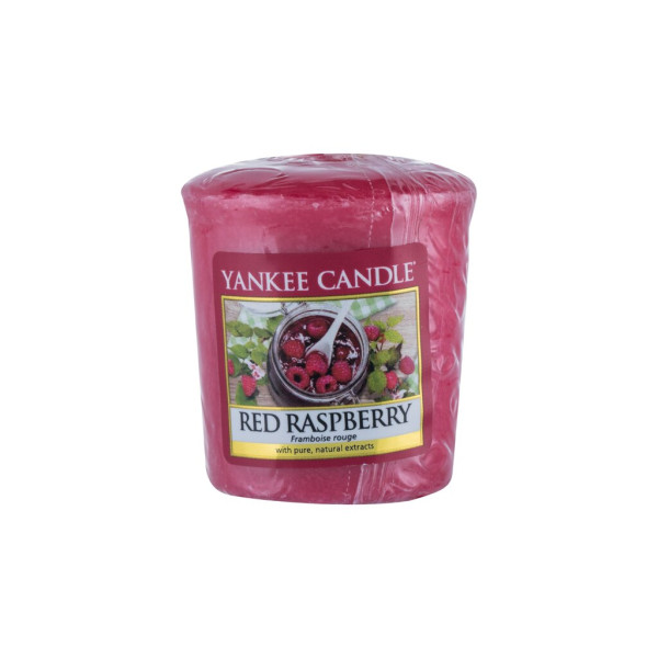 Yankee Candle Sarkanā aveņu aromātiskā svece, 49 g