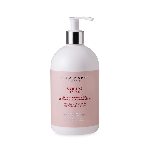 Acca Kappa Sakura Tokyo bath and shower gel, 500 ml