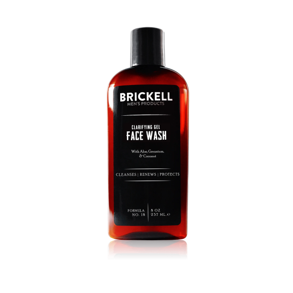 Brickell Men’s Clarifying Gel Face Wash, 237 ml