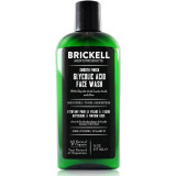 Brickell Men’s Smooth Finish Glycolic Acid Face Wash, 177 ml