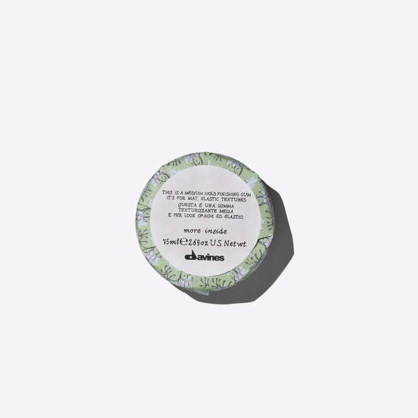 Davines More Inside Medium Hold finishing gum, 75 ml