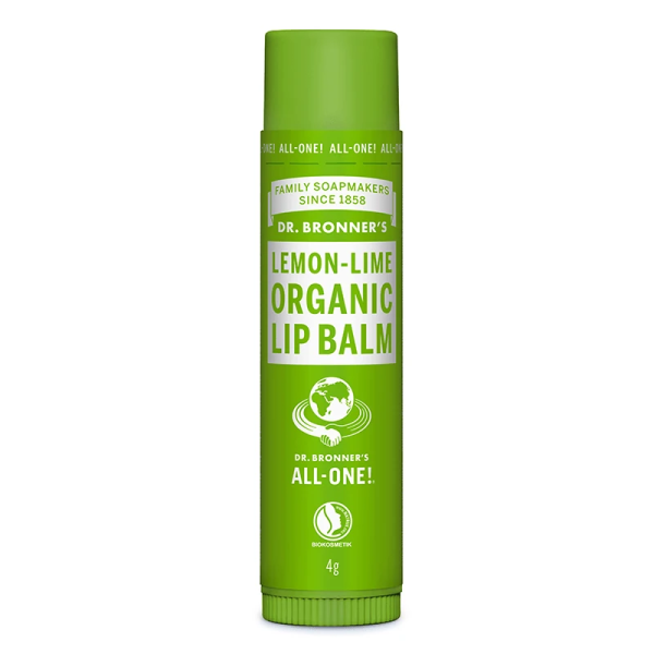 Dr. Bronner's Organic Lip Balm Lemon-Lime 4 g