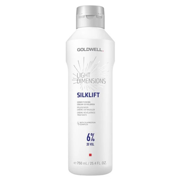 Goldwell Light Dimensions Silklift 6% Conditioning Cream Developer, 750 ml