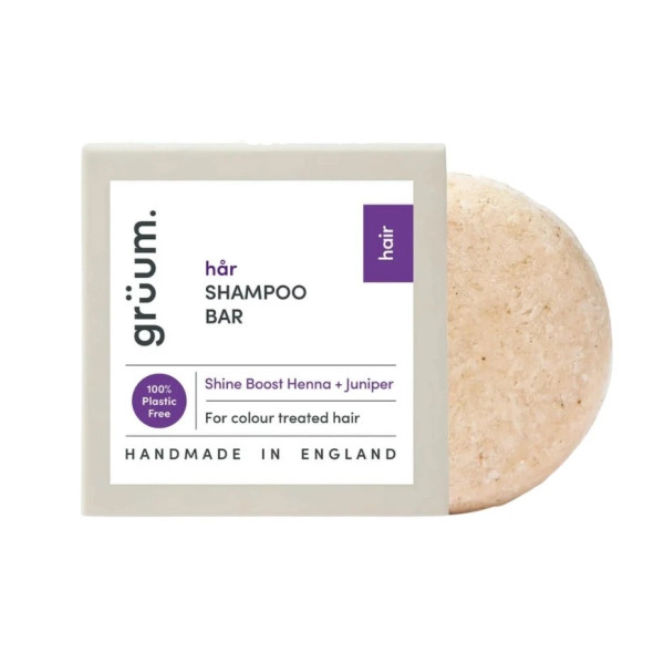 Gruum Har Zero Plastic Shampoo Bar - Shine Enhancing 50g