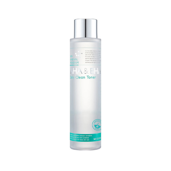 Mizon Aha & Bha Daily Clean Toner, 150 ml