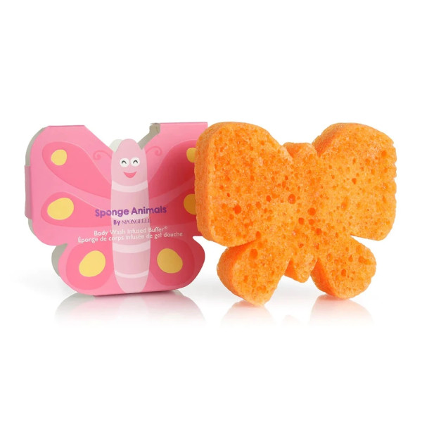 Spongelle Sponge Animal Kids Sponge Butterfly 1pc