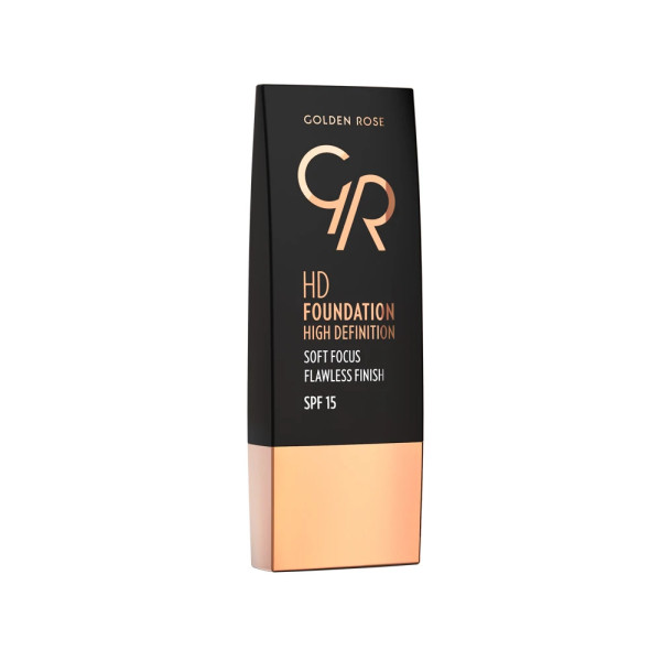 The Golden Rose HD Makeup Foundation 107, 30 ml