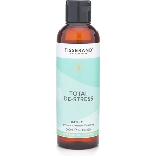 Tisserand Bath Oil De-Stress, 200 ml