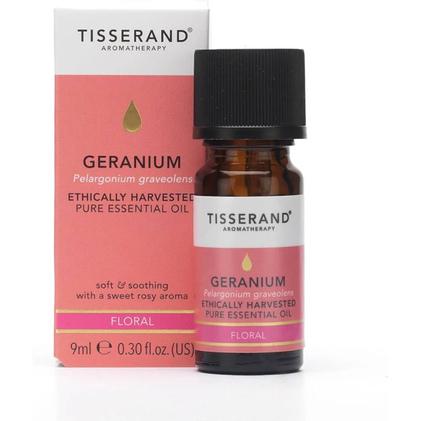 Tisserand Geranium Ethically Harvested Essential Oil 9ml