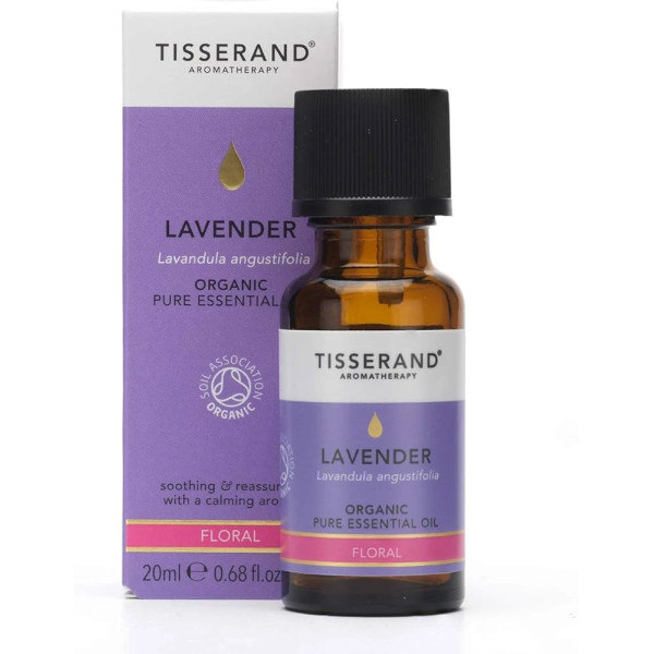 Tisserand Lavender Organic Essential Oil, 20 ml