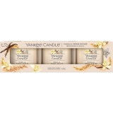 Yankee Candle Filled Votive Vanilla Creme Brulee 3x37 g