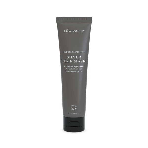 Löwengrip Blonde Perfection Silver Hair Mask maitinanti, geltonus atspalvius neutralizuojanti kaukė, 100 ml