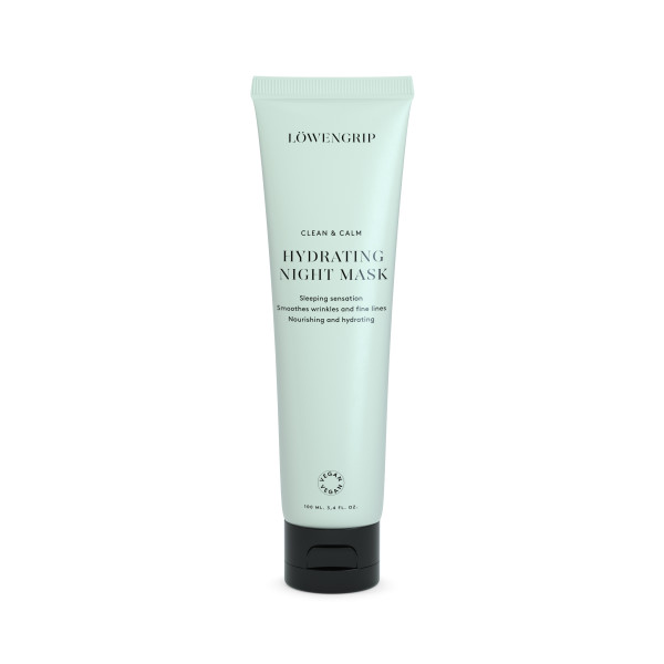 Löwengrip Clean & Calm Hydrating Night Mask drėkinamoji naktinė veido kaukė, 100 ml