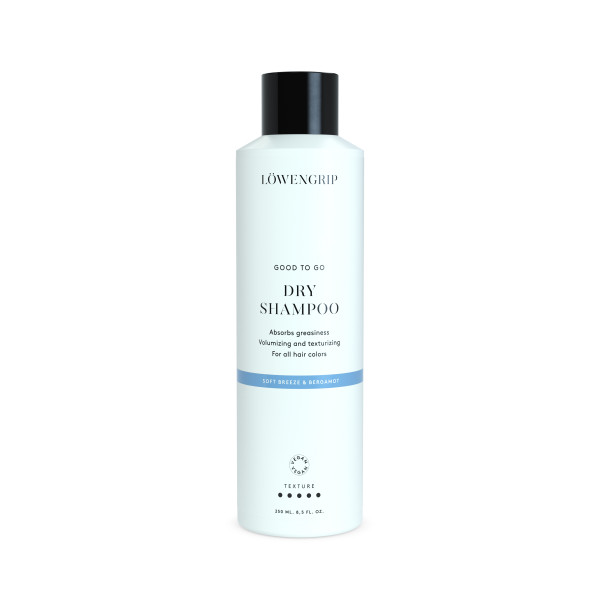 Löwengrip Good To Go Dry Shampoo Soft Breeze & Bergamot sausas šampūnas, 250 ml