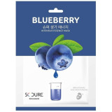 5C Cure Blueberry Intensive Essence Mask lokšņu sejas maska ar melleņu ekstraktu, 1 gab.