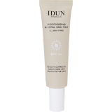 IDUN Minerals mitrinošs sejas krēms ar toni SPF 30, Light Nr. 1411, 27 ml