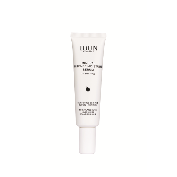 IDUN Minerals mitrinošs sejas serums ar niacinamīdu, 30 ml