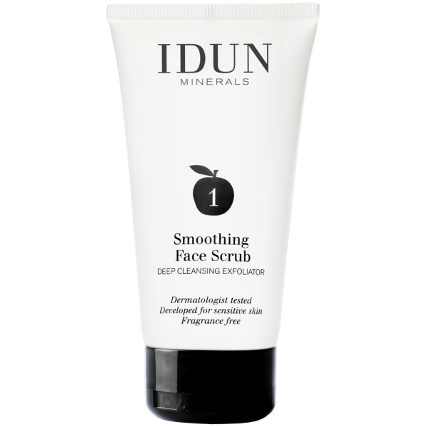 IDUN Minerals izlīdzinošs sejas skrubis, 75 ml