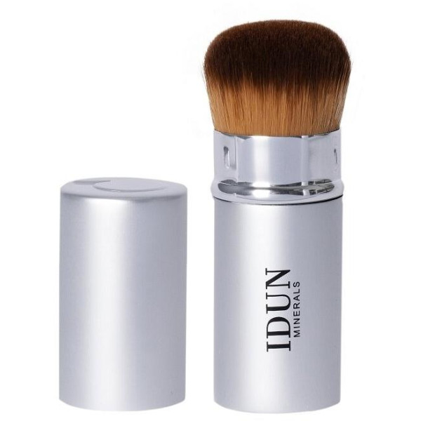 IDUN Minerals Travel Loose Foundation un Powder Brush Kabuki Nr. 8002