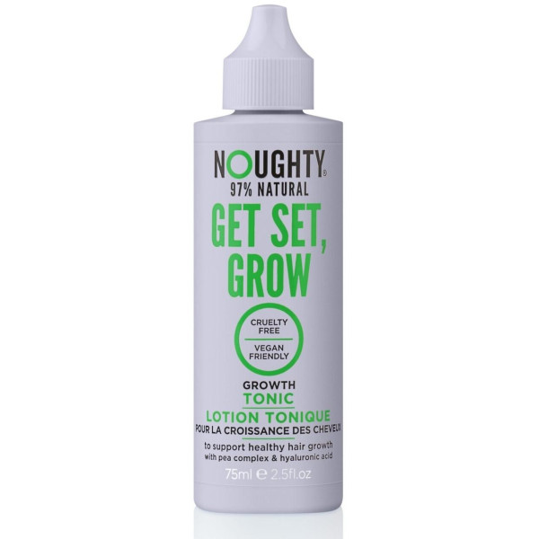 NOUGHTY Get Set Grow matu augšanas toniks ar hialuronskābi un zirņu kompleksu, 75 ml