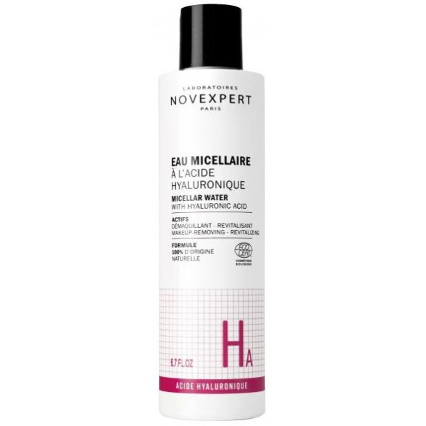 Novexpert micelārais ūdens ar hialuronskābi, 200 ml