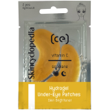 Skincyclopedia Hydrogel Under-Eye Patches Skin Brightener gēla acu maskas ar vit. C, niacinamīds, hialuronskābe, 2 gab.