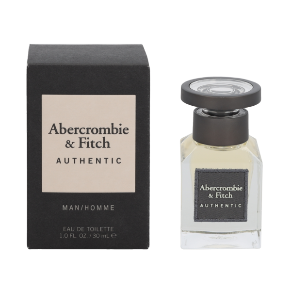 Abercrombie & Fitch Authentic Men EDT tualetes ūdens vīriešiem, 30 ml