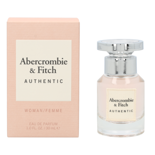 Abercrombie & Fitch Authentic Women EDP parfimērijas ūdens sievietēm, 30 ml