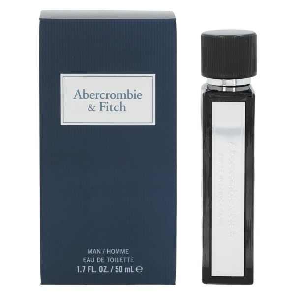 Abercrombie & Fitch First Inst. Blue Man EDT tualetes ūdens vīriešiem, 50 ml