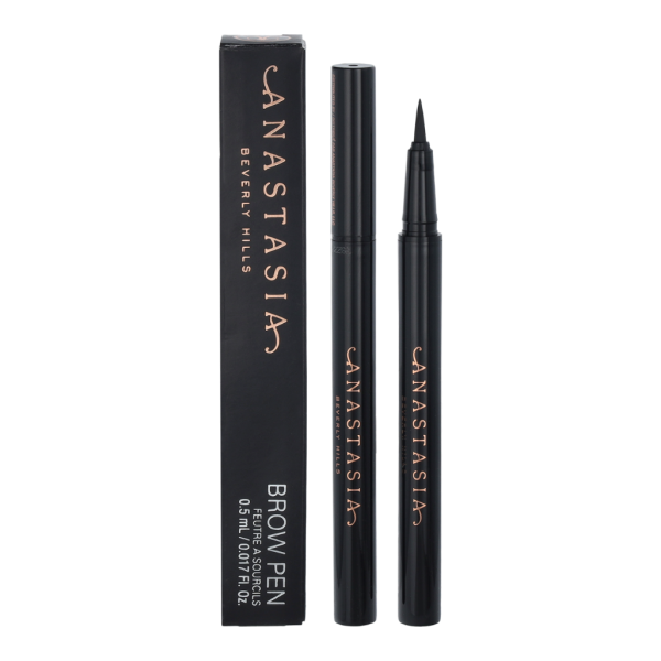 Anastasia Beverly Hills Brow Pen uzacu zīmulis, tonis: Ebony, 0,5 ml