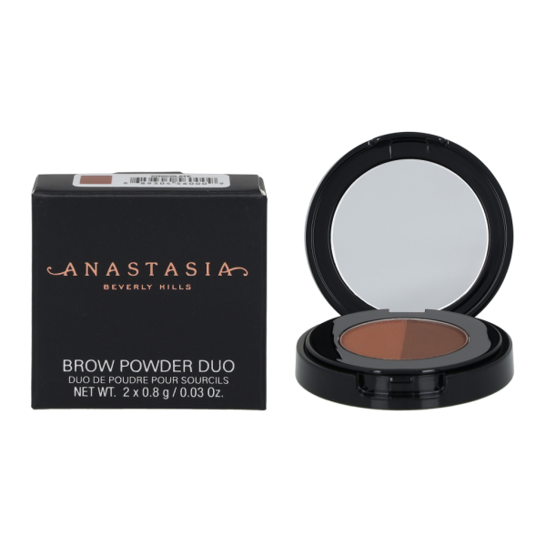 Anastasia Beverly Hills Brow Powder Duo pūderis uzacīm, tonis: Chocolate, 1,6 g