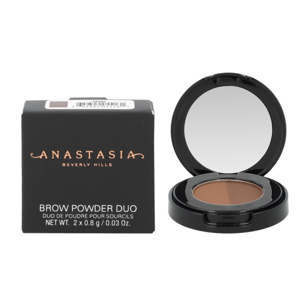 Anastasia Beverly Hills Brow Powder Duo pūderis uzacīm, tonis: melnkoks, 1,6 g