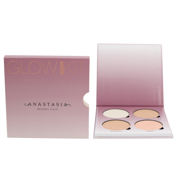 Anastasia Beverly Hills Glow Kit mirdzumu piešķiroša palete, tonis: cukurs, 29,6 g