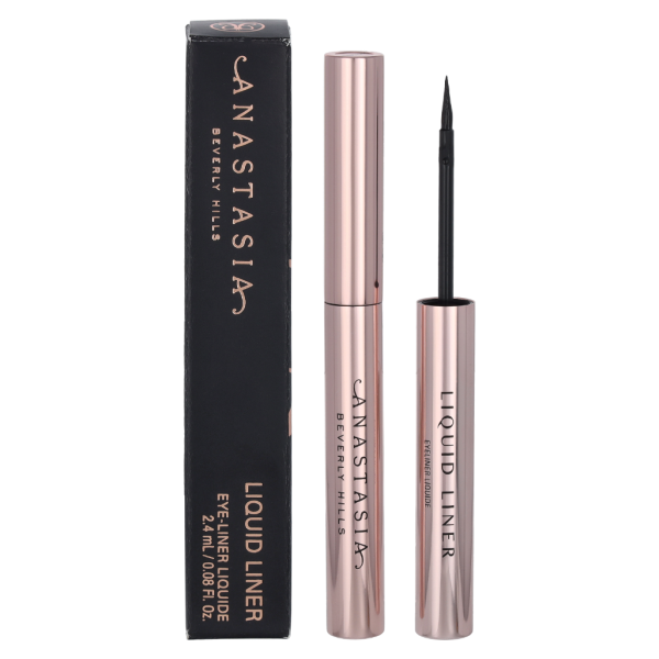 Anastasia Beverly Hills Liquid Liner šķidrais acu zīmulis, tonis: Melns, 2,4 ml