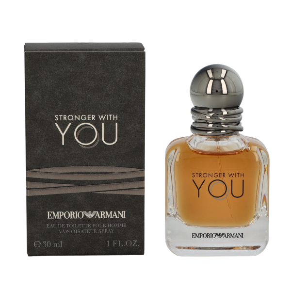 Armani Stronger With You EDT tualetes ūdens vīriešiem, 30 ml