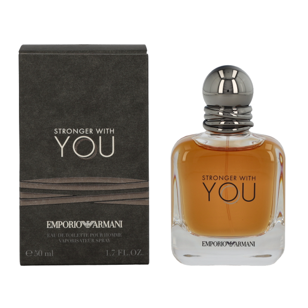 Armani Stronger With You EDT tualetes ūdens vīriešiem, 50 ml