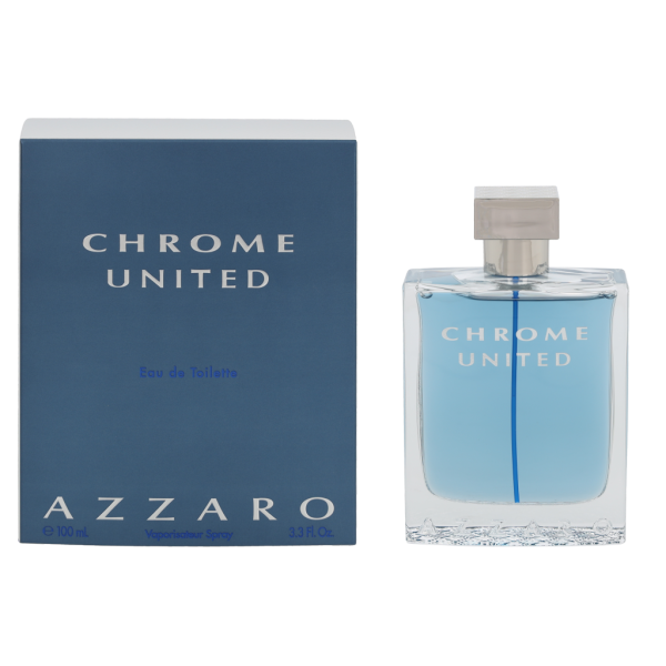 Azzaro Chrome United EDT tualetes ūdens vīriešiem, 100 ml