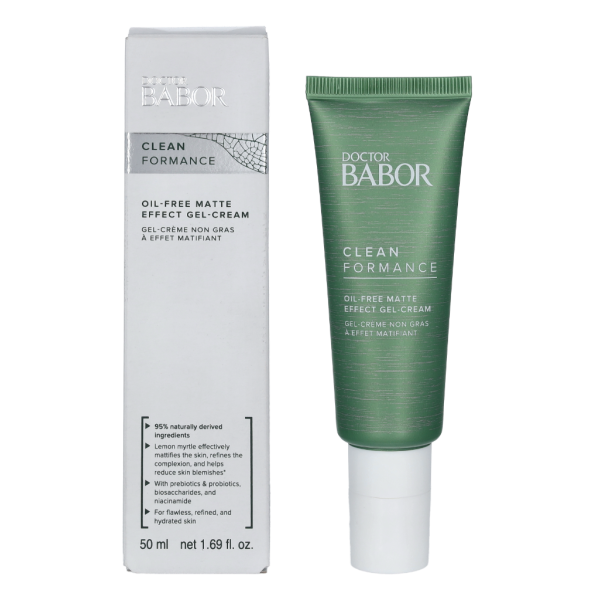 Babor Clean Formance Oil-Free Matte Effect Gel-Cream matējošais krēms-gels bez eļļām, 50 ml