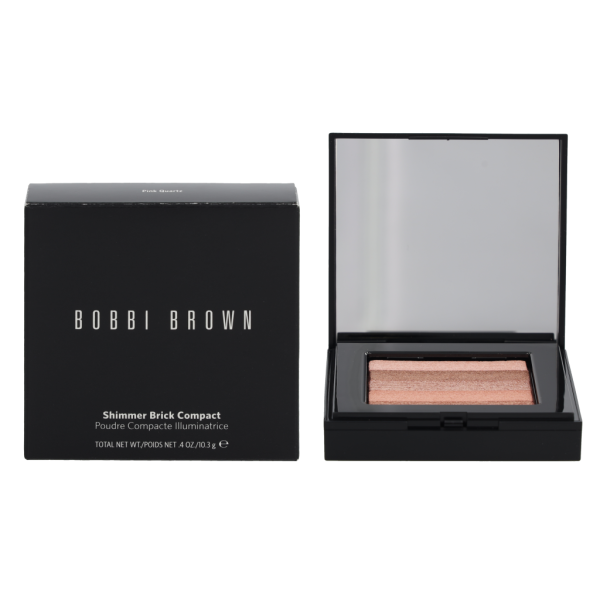 Bobbi Brown Shimmer Brick Kompakts mirdzošs vaigu sārtums, tonis: Pink Quartz, 10,3 g